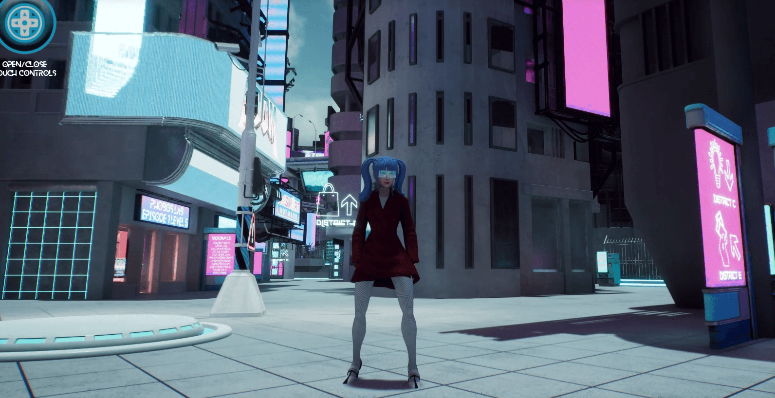 Akari, your Omniverse City guide